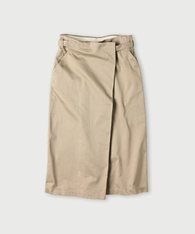 【フォーティファイブ アール/45R】の双糸チノのラップスカート 人気、トレンドファッション・服の通販 founy(ファニー) ファッション Fashion レディースファッション Fashion for Women スカート Skirts ラップ Wrap, Wrap Design リボン Ribbon, Bow ワーク Workwear, Utility Style ビジネス 仕事 通勤 Business / Work / Commuting |ID:prp329100004800458