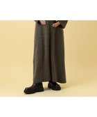 【レプシィム ローリーズファーム/LEPSIM LOWRYS FARM】の【産前・産後対応】マタニティ/配色ポロニットワンピース ブラウン×オフホワイト58|ID: prp329100004800460 ipo3291000000035176960