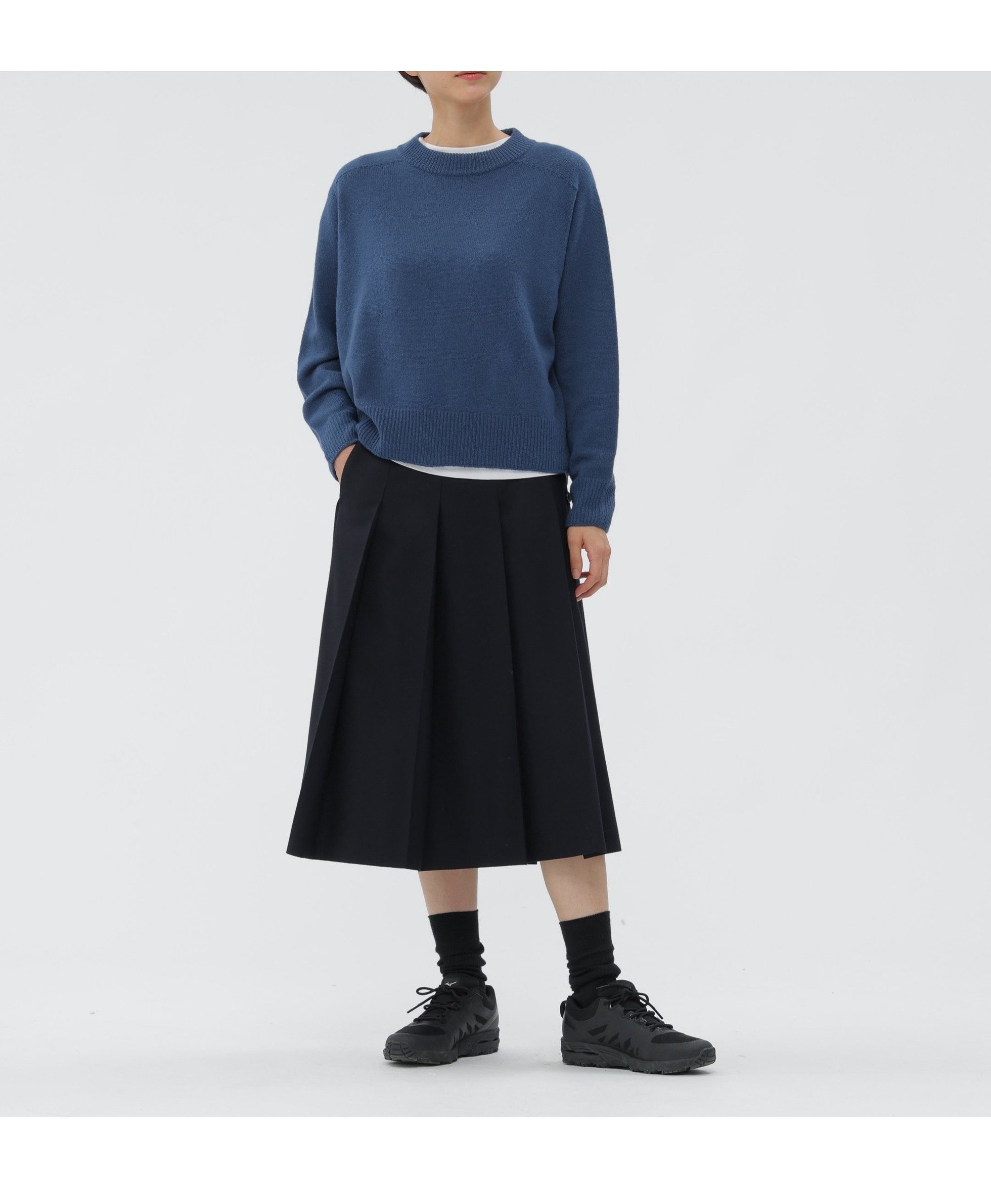 【マーガレットハウエル/MARGARET HOWELL】のFLANNEL WOOL SKIRT 人気、トレンドファッション・服の通販 founy(ファニー) 　ファッション　Fashion　レディースファッション　Fashion for Women　スカート　Skirts　おすすめ　Recommended / Our Picks　ジャケット　Jacket, Outerwear　セットアップ　Set-Up, Coordinated Outfit　プリーツ　Pleats, Pleated　 other-1|ID: prp329100004800476 ipo3291000000035166642