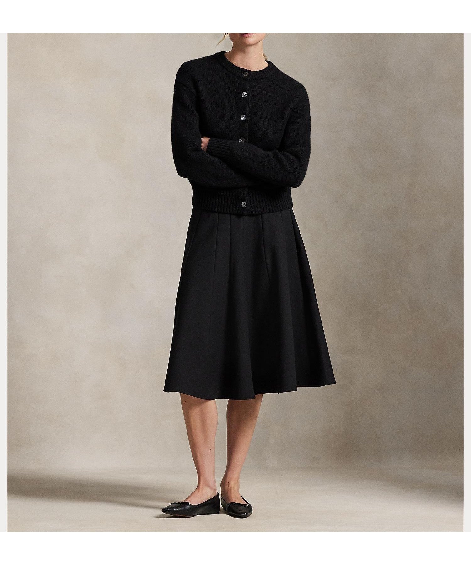 【ラルフローレン/RALPH LAUREN】のギャバジン Aライン スカート インテリア・キッズ・メンズ・レディースファッション・服の通販 founy(ファニー) ファッション Fashion レディースファッション Fashion for Women スカート Skirts Aライン・フレアスカート A-Line & Flared Skirts エレガント 上品 Elegant ストレッチ Stretch, Stretchy Fabric スプリング Spring, Spring Collection 001ブラック|ID: prp329100004800497 ipo3291000000034915121