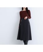 【ナチュラル ビューティー ベーシック/NATURAL BEAUTY BASIC】の圧縮ジャージーシリーズ フレアスカート チャコール1|ID: prp329100004800502 ipo3291000000035027898