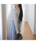 【ナチュラル ビューティー ベーシック/NATURAL BEAUTY BASIC】の圧縮ジャージーシリーズ フレアスカート ブルー|ID: prp329100004800502 ipo3291000000035120952