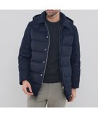 【マッキントッシュ ロンドン/MACKINTOSH LONDON / MEN】の【ELINGTON】ウールサキソニーフーデッドダウンアウター 人気、トレンドファッション・服の通販 founy(ファニー) ファッション Fashion メンズファッション Fashion for Men アウター Men's Coats Outerwear ジャケット Jacket, Outerwear ダウン Down, Puffer ツイル Twist, Twisted Detail 冬 Winter / This Winter 秋 Autumn thumbnail ネイビー|ID: prp329100004800505 ipo3291000000034828859