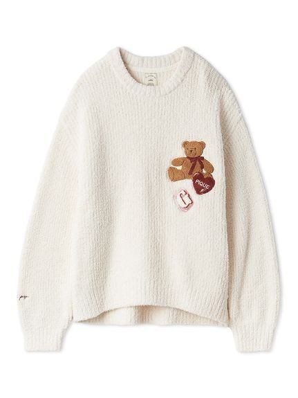 【ジェラート ピケ/gelato pique】のベビモコベアさがらプルオーバー 人気、トレンドファッション・服の通販 founy(ファニー) ファッション Fashion レディースファッション Fashion for Women トップス・カットソー Cut & Sew Tops カジュアルプルオーバー・ニットトップス Pullovers & Knit Tops / Casual Pullovers クッション Cushion, Throw Pillow ショート Short, Short Length スマート Smart, Elegant ロング Long, Long-Length 畦 Ribbed Knit 雑誌 Magazine, Fashion Magazine other-1|ID: prp329100004800525 ipo3291000000034868777