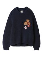 【ジェラート ピケ/gelato pique】のベビモコベアさがらプルオーバー 人気、トレンドファッション・服の通販 founy(ファニー) ファッション Fashion レディースファッション Fashion for Women トップス・カットソー Cut & Sew Tops カジュアルプルオーバー・ニットトップス Pullovers & Knit Tops / Casual Pullovers クッション Cushion, Throw Pillow ショート Short, Short Length スマート Smart, Elegant ロング Long, Long-Length 畦 Ribbed Knit 雑誌 Magazine, Fashion Magazine thumbnail NVY[089]|ID: prp329100004800525 ipo3291000000034868781