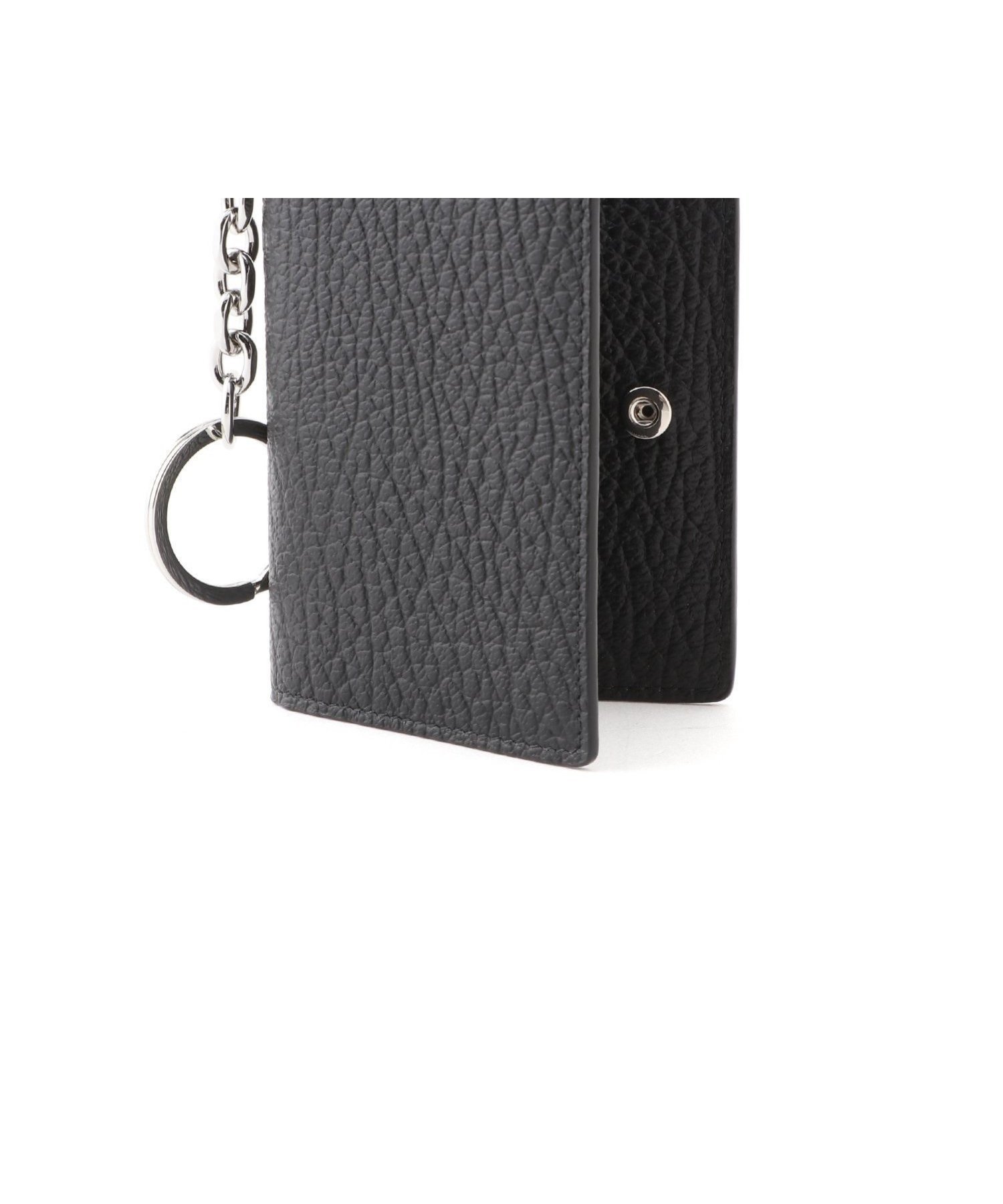 【メゾン マルジェラ/MAISON MARGIELA】のキーリング カードホルダー インテリア・キッズ・メンズ・レディースファッション・服の通販 founy(ファニー) 　ファッション　Fashion　レディースファッション　Fashion for Women　コイン　Coin, Coin Design　ベーシック　Basic, Essential　ポケット　Pocket, Pocket Detail　ポーチ　Pouch, Small Case　定番　Standard, Basic Item　Black|ID: prp329100004800534 ipo3291000000035167945