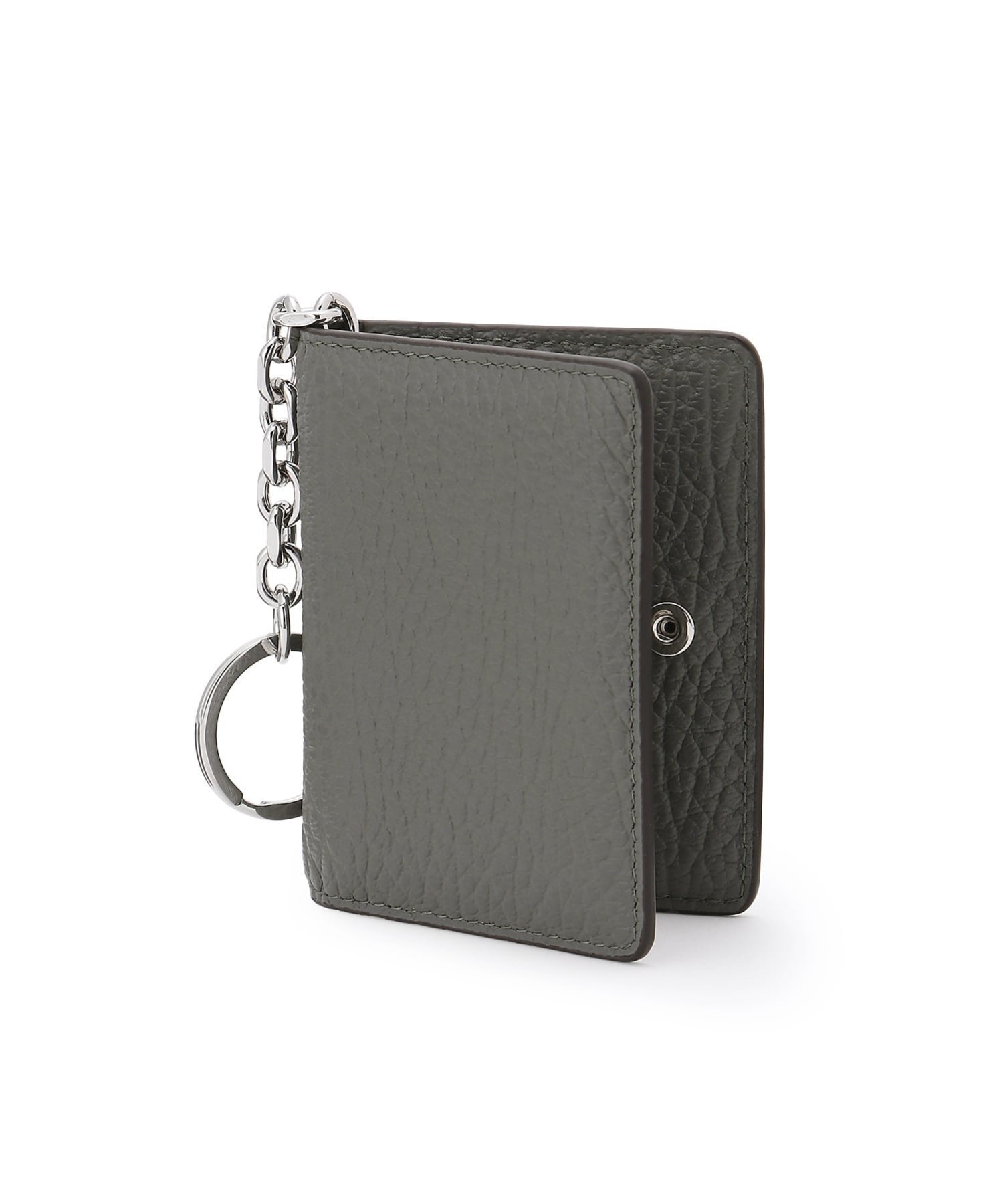 【メゾン マルジェラ/MAISON MARGIELA】のキーリング カードホルダー インテリア・キッズ・メンズ・レディースファッション・服の通販 founy(ファニー) 　ファッション　Fashion　レディースファッション　Fashion for Women　コイン　Coin, Coin Design　ベーシック　Basic, Essential　ポケット　Pocket, Pocket Detail　ポーチ　Pouch, Small Case　定番　Standard, Basic Item　Gris Caillou|ID: prp329100004800534 ipo3291000000035167947