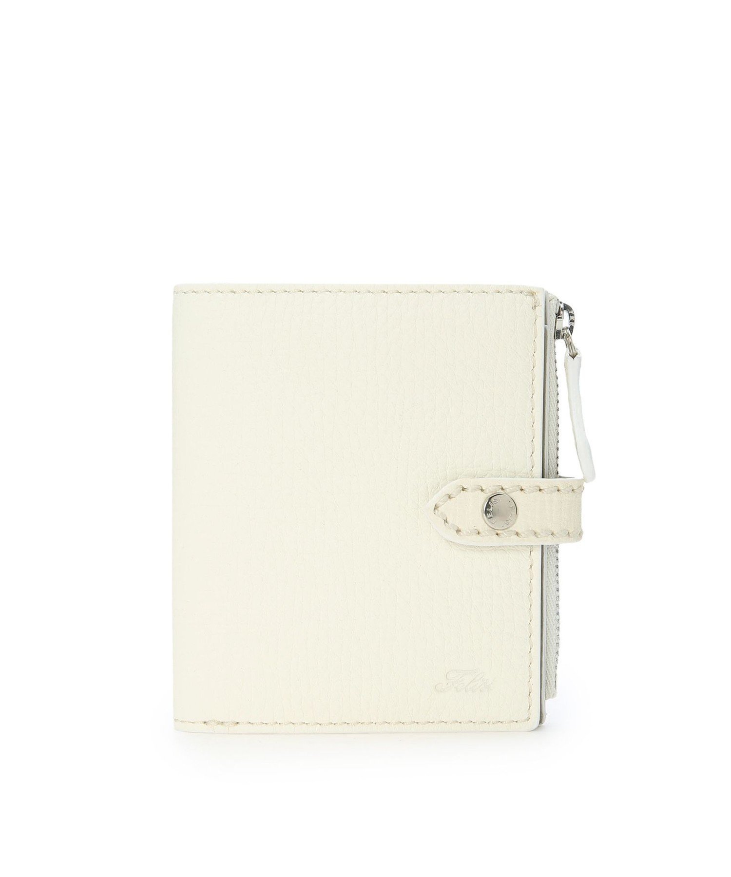 【フェリージ/Felisi】の【Felisi/フェリージ】レザー 二つ折り 財布 1144/AP インテリア・キッズ・メンズ・レディースファッション・服の通販 founy(ファニー) 　ファッション　Fashion　レディースファッション　Fashion for Women　ミニ財布・二つ折り財布　Wallets & Card Cases　クラシック　Classic, Timeless Style　コレクション　Collection, Seasonal Line　コンパクト　Compact, Small Size　軽量　Lightweight, Ultra Light　シンプル　Simple, Minimal　財布　Wallet, Purse　フロント　Front, Front Design　ポケット　Pocket, Pocket Detail　モダン　Modern, Contemporary　ワンポイント　One Point, Statement Accent　WHITE|ID: prp329100004800548 ipo3291000000034945303