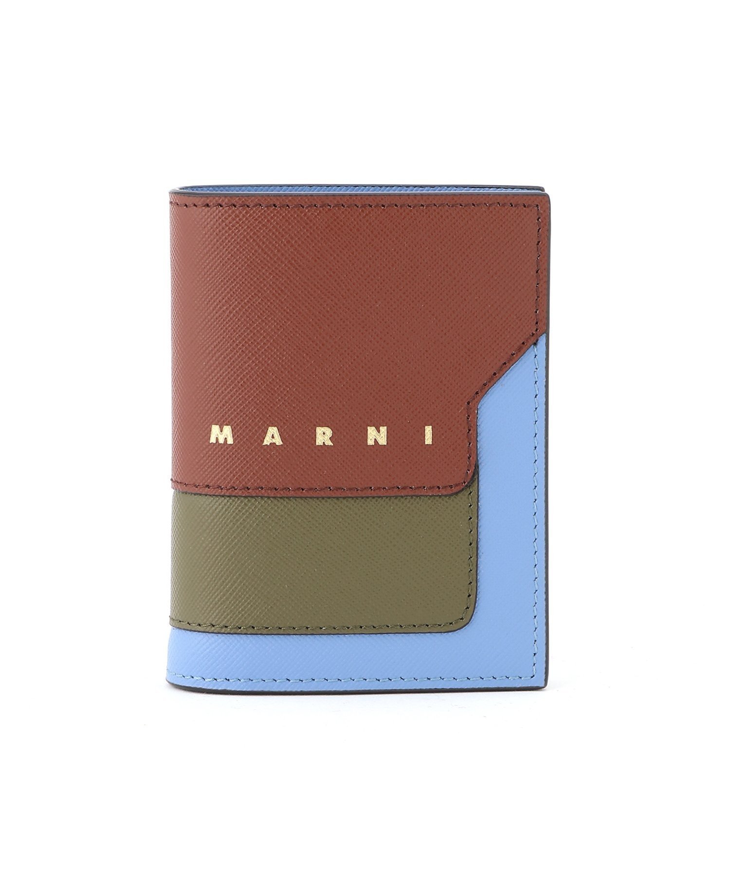 【マルニ/MARNI】のトランク バイフォールドウォレット インテリア・キッズ・メンズ・レディースファッション・服の通販 founy(ファニー) 　ファッション　Fashion　レディースファッション　Fashion for Women　コイン　Coin, Coin Design　ブロック　Block, Solid Block Pattern　ポケット　Pocket, Pocket Detail　RUBY/DEEP SAGE/IRIS BULE|ID: prp329100004800560 ipo3291000000034934396
