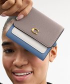 【コーチ/COACH】のミラ スモール フラップ ウォレット・カラーブロック 人気、トレンドファッション・服の通販 founy(ファニー) ファッション Fashion レディースファッション Fashion for Women コンパクト Compact, Small Size ジップ Zip, Zipper 財布 Wallet, Purse ニューヨーク New York, NYC Style フラップ Flap, Flap Pocket ギフト プレゼント Gift / Present thumbnail GREY|ID: prp329100004800586 ipo3291000000035150579