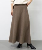 【バンヤードストーム/BARNYARDSTORM】の【WEB限定】総針フレアスカート セットアップ対応 人気、トレンドファッション・服の通販 founy(ファニー) ファッション Fashion レディースファッション Fashion for Women セットアップ Matching Sets スカート・ミニ/ミディ/マキシ Skirts / Mini, Midi & Maxi Skirts スカート Skirts Aライン・フレアスカート A-Line & Flared Skirts おすすめ Recommended / Our Picks シンプル Simple, Minimal セットアップ Set-Up, Coordinated Outfit フレア Flare, Flared リラックス Relax, Relaxed Fit エレガント 上品 Elegant thumbnail ブラウン|ID: prp329100004800599 ipo3291000000034936150