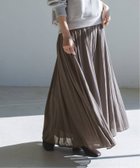 【ノーブル / スピック&スパン/NOBLE / Spick & Span】の割線シフォンギャザースカート グレー|ID: prp329100004800600 ipo3291000000035072061