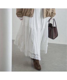 【イエナ/IENA】の《WEB限定/追加3》コットンレーススカート 人気、トレンドファッション・服の通販 founy(ファニー) ファッション Fashion レディースファッション Fashion for Women スカート Skirts 2025年 2025 2025-2026秋冬・A/W Autumn/Winter 2025–26 AW25–26 おすすめ Recommended / Our Picks イレギュラーヘム Irregular Hem スウェット / スエット Sweatshirt, Sweatwear フレア Flare, Flared エレガント 上品 Elegant A/W・秋冬 Autumn/Winter |ID:prp329100004800605