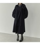 【ルシェル ブルー/LE CIEL BLEU】のダブルフェイスラップコート/Double Face Wrap Coat Matching Scarf 人気、トレンドファッション・服の通販 founy(ファニー) ファッション Fashion レディースファッション Fashion for Women アウター Coat / Outerwear Collection コート・ロングコート・ピーコート Long Coats, Peacoats & More エレガント 上品 Elegant クール Cool, Chic スカーフ Scarf, Neckwear スタンド Stand Collar, Upright Stand トレンチ Trench, Trench Coat マフラー Scarf, Muffler ミックス Mix, Mixed Style ラップ Wrap, Wrap Design リボン Ribbon, Bow thumbnail ネイビー|ID: prp329100004800615 ipo3291000000034963503