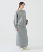 【ビーミングライフストアバイビームス/B:MING LIFE STORE by BEAMS】の【2点セット】裏起毛カットソー*スカート セット 25AW 楽ちん リラックス 人気、トレンドファッション・服の通販 founy(ファニー) ファッション Fashion レディースファッション Fashion for Women スカート Skirts カットソー Cut and Sewn Top スウェット / スエット Sweatshirt, Sweatwear セットアップ Set-Up, Coordinated Outfit トレンド Trend, Trending Now 防寒 Cold Protection, Winter-Ready リラックス Relax, Relaxed Fit 楽ちん Easy Fit, Comfortable 冬 Winter / This Winter 再入荷 Restock / Back in Stock おすすめ Recommended / Our Picks 2025年 2025 2025-2026秋冬・A/W Autumn/Winter 2025–26 AW25–26 thumbnail TOP_GREY*TOP_GREY|ID: prp329100004800619 ipo3291000000034871507