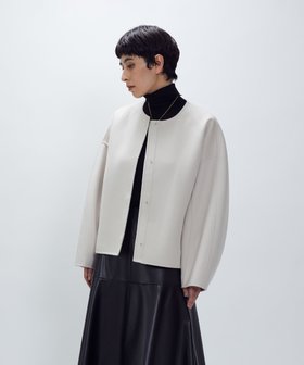 【プルミエ アロンディスモン/1er Arrondissement / MEN】のダブルビーバーコクーンショートコート 人気、トレンドファッション・服の通販 founy(ファニー) ファッション Fashion メンズファッション Fashion for Men コンパクト Compact, Small Size ジャケット Jacket, Outerwear モダン Modern, Contemporary |ID:prp329100004800640