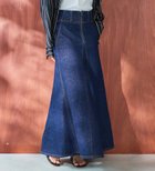 【エドウイン オンライン モール/EDWIN ONLINE MALL】の【GISELe 4月号掲載】atelier SOMETHING MERMAID DENIM SKIRT/マーメイドデニムスカート インディゴブルー|ID: prp329100004800645 ipo3291000000034829846
