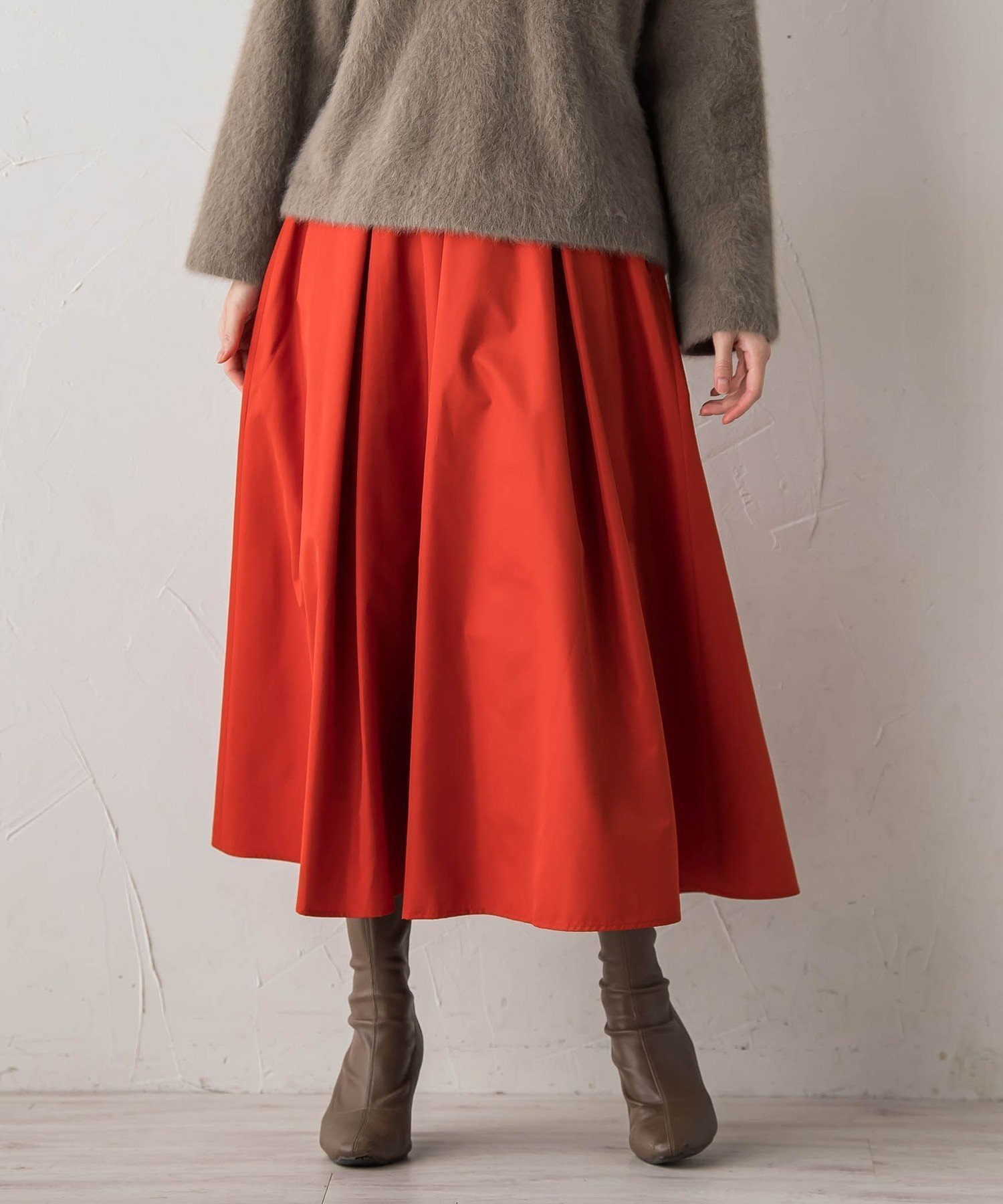 【ドロワット ロートレアモン/Droite Lautreamont】のタフタタックスカート≪洗濯機で洗える≫ インテリア・キッズ・メンズ・レディースファッション・服の通販 founy(ファニー) ファッション Fashion レディースファッション Fashion for Women スカート Skirts 洗える Machine Washable シューズ Shoes, Footwear タフタ Taffeta, Structured Fabric トレンド Trend, Trending Now 人気 Popular, Best Seller フェミニン Feminine, Girly ベーシック Basic, Essential 無地 Plain, Solid Color 冬 Winter / This Winter A/W・秋冬 Autumn/Winter 2025年 2025 2025-2026秋冬・A/W Autumn/Winter 2025–26 AW25–26 レッド|ID: prp329100004800657 ipo3291000000034915418