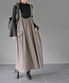 【アールピーエス/rps】のツイルコールアウトポケットジャンスカ 人気、トレンドファッション・服の通販 founy(ファニー) ファッション Fashion レディースファッション Fashion for Women インナー Innerwear ポケット Pocket, Pocket Detail thumbnail モカ|ID: prp329100004800664 ipo3291000000034918386