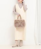 【ノーリーズ/NOLLEY'S】のスエード×リブ2WAYジャンスカ 人気、トレンドファッション・服の通販 founy(ファニー) ファッション Fashion レディースファッション Fashion for Women インナー Innerwear 切替 Switching, Contrast Panel シンプル Simple, Minimal ジャンスカ Jumper Skirt, Pinafore Dress スリット Slit, Slit Detail チェック Check, Plaid, Tartan 無地 Plain, Solid Color おすすめ Recommended / Our Picks エレガント 上品 Elegant セレモニー Ceremony ビジネス 仕事 通勤 Business / Work / Commuting 2025年 2025 2025-2026秋冬・A/W Autumn/Winter 2025–26 AW25–26 thumbnail キナリ|ID: prp329100004800675 ipo3291000000034896869