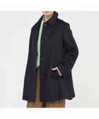 【ポール スチュアート/Paul Stuart】のウールカシミヤビーバー ステンカラーコート 人気、トレンドファッション・服の通販 founy(ファニー) ファッション Fashion レディースファッション Fashion for Women アウター Coat / Outerwear Collection コート・ロングコート・ピーコート Long Coats, Peacoats & More エレガント 上品 Elegant オケージョン Occasion Wear クラシカル Classical, Vintage-Inspired コンパクト Compact, Small Size シンプル Simple, Minimal ビジネス 仕事 通勤 Business / Work / Commuting ミドル Middle Length, Mid Height ラグジュアリー Luxury, Elegant thumbnail ネイビー|ID: prp329100004800679 ipo3291000000034830119