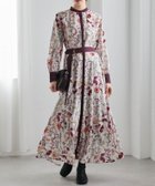 【ラナン/Ranan】の配色ボタニカルシャツワンピース ピンクベージュ系|ID: prp329100004800686 ipo3291000000035123521