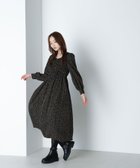 【ナチュラル ビューティー ベーシック/NATURAL BEAUTY BASIC】のミニフラワーシャーリングワンピース 人気、トレンドファッション・服の通販 founy(ファニー) ファッション Fashion レディースファッション Fashion for Women ワンピース Dresses シャーリング Shirring, Ruched スクエア Square, Square Shape デコルテ Décolleté, Neckline トレンド Trend, Trending Now thumbnail クロベース2|ID: prp329100004800693 ipo3291000000035144681