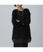 【レプシィム ローリーズファーム/LEPSIM LOWRYS FARM】のカットアウトレースチュニック 人気、トレンドファッション・服の通販 founy(ファニー) ファッション Fashion レディースファッション Fashion for Women トップス・カットソー Cut & Sew Tops おすすめ Recommended / Our Picks チュニック Tunic, Long Top レース Lace, Lace Fabric thumbnail ブラック09|ID: prp329100004800698 ipo3291000000034987456