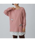 【レプシィム ローリーズファーム/LEPSIM LOWRYS FARM】のカットアウトレースチュニック 人気、トレンドファッション・服の通販 founy(ファニー) ファッション Fashion レディースファッション Fashion for Women トップス・カットソー Cut & Sew Tops おすすめ Recommended / Our Picks チュニック Tunic, Long Top レース Lace, Lace Fabric thumbnail ダスティピンク25|ID: prp329100004800698 ipo3291000000034987458