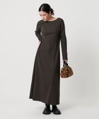 【ビューティ&ユース ユナイテッドアローズ/BEAUTY&YOUTH / UNITED ARROWS】のコットンリブ ワンピース 2WAY 人気、トレンドファッション・服の通販 founy(ファニー) ファッション Fashion レディースファッション Fashion for Women ワンピース Dresses カットソー Cut and Sewn Top ジャケット Jacket, Outerwear スニーカー Sneakers, Trainers フェミニン Feminine, Girly フレア Flare, Flared ロング Long, Long-Length おすすめ Recommended / Our Picks thumbnail DK.BROWN|ID: prp329100004800713 ipo3291000000034883650