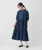 【アフタヌーンティー リビング/Afternoon Tea LIVING】のライトデニム切替ワンピース 人気、トレンドファッション・服の通販 founy(ファニー) ファッション Fashion レディースファッション Fashion for Women ワンピース Dresses カーディガン Cardigan, Knitwear 切替 Switching, Contrast Panel サンダル Sandals, Summer Shoes ジャケット Jacket, Outerwear スニーカー Sneakers, Trainers ティアード Tiered, Tiered Style デニム Denim, Jeans Material エレガント 上品 Elegant thumbnail ネイビー|ID: prp329100004800719 ipo3291000000034830497