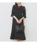 【インデックス/INDEX】のドッキングマーメイドフレアワンピース【洗濯機OK/イージーアイロン/防シワ】 人気、トレンドファッション・服の通販 founy(ファニー) ファッション Fashion レディースファッション Fashion for Women ワンピース Dresses 洗える Machine Washable シアー Sheer, See-Through スマート Smart, Elegant トレンド Trend, Trending Now ドッキング Docking, Mixed Material なめらか Smooth, Silky Texture ビスチェ Bustier, Corset Top フレア Flare, Flared ポケット Pocket, Pocket Detail モノトーン Monotone, Black and White エレガント 上品 Elegant 結婚式 Wedding thumbnail ブラック|ID: prp329100004800730 ipo3291000000035081994