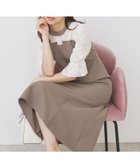 【インデックス/INDEX】のドッキングマーメイドフレアワンピース【洗濯機OK/イージーアイロン/防シワ】 人気、トレンドファッション・服の通販 founy(ファニー) ファッション Fashion レディースファッション Fashion for Women ワンピース Dresses 洗える Machine Washable シアー Sheer, See-Through スマート Smart, Elegant トレンド Trend, Trending Now ドッキング Docking, Mixed Material なめらか Smooth, Silky Texture ビスチェ Bustier, Corset Top フレア Flare, Flared ポケット Pocket, Pocket Detail モノトーン Monotone, Black and White エレガント 上品 Elegant 結婚式 Wedding thumbnail モカブラウン|ID: prp329100004800730 ipo3291000000035081995