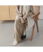 【ラジュール/Lajour】のハイネックニットワンピース ベージュ|ID: prp329100004800734 ipo3291000000035145006