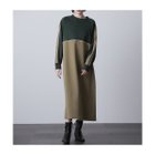 【ローズバッド/ROSE BUD】のラインカットソーワンピース 人気、トレンドファッション・服の通販 founy(ファニー) ファッション Fashion レディースファッション Fashion for Women ワンピース Dresses とろみ Fluid, Flowy Fabric インナー Innerwear スウェット / スエット Sweatshirt, Sweatwear ストレッチ Stretch, Stretchy Fabric レギュラー Regular, Standard Fit thumbnail KHAKI|ID: prp329100004800742 ipo3291000000034830723