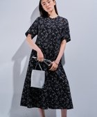 【インディヴィ/INDIVI】の【洗える/UVケア/羽織り可能】フラワー柄前あきワンピース 人気、トレンドファッション・服の通販 founy(ファニー) ファッション Fashion レディースファッション Fashion for Women ワンピース Dresses ストレッチ Stretch, Stretchy Fabric スマート Smart, Elegant フィット Fit, Slim Fit フラワー Flower, Floral フレア Flare, Flared プリント Print, Printed Pattern ポケット Pocket, Pocket Detail 吸水 Absorbent, Quick-Dry 夏 Summer 手描き Hand-Drawn, Illustrated 洗える Machine Washable 羽織 Haori, Light Jacket thumbnail ブラック|ID: prp329100004800744 ipo3291000000035237900