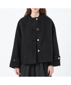 【マッキントッシュ フィロソフィー/MACKINTOSH PHILOSOPHY】の【WELBURY NO COLLAR SHORT(ウェルベリーノーカラーショート)】ウールシャギー製 人気、トレンドファッション・服の通販 founy(ファニー) ファッション Fashion レディースファッション Fashion for Women 秋 Autumn バランス Balance, Style Balance フォルム Silhouette, Form フロント Front, Front Design ポケット Pocket, Pocket Detail 別注 Limited Edition, Custom Order リュクス Luxury, Elegant, High-End, Chic 冬 Winter / This Winter おすすめ Recommended / Our Picks エレガント 上品 Elegant thumbnail ブラック|ID: prp329100004800770 ipo3291000000035087214