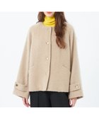 【マッキントッシュ フィロソフィー/MACKINTOSH PHILOSOPHY】の【WELBURY NO COLLAR SHORT(ウェルベリーノーカラーショート)】ウールシャギー製 人気、トレンドファッション・服の通販 founy(ファニー) ファッション Fashion レディースファッション Fashion for Women 秋 Autumn バランス Balance, Style Balance フォルム Silhouette, Form フロント Front, Front Design ポケット Pocket, Pocket Detail 別注 Limited Edition, Custom Order リュクス Luxury, Elegant, High-End, Chic 冬 Winter / This Winter おすすめ Recommended / Our Picks エレガント 上品 Elegant thumbnail ベージュ|ID: prp329100004800770 ipo3291000000035087217