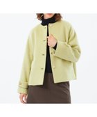 【マッキントッシュ フィロソフィー/MACKINTOSH PHILOSOPHY】の【WELBURY NO COLLAR SHORT(ウェルベリーノーカラーショート)】ウールシャギー製 人気、トレンドファッション・服の通販 founy(ファニー) ファッション Fashion レディースファッション Fashion for Women 秋 Autumn バランス Balance, Style Balance フォルム Silhouette, Form フロント Front, Front Design ポケット Pocket, Pocket Detail 別注 Limited Edition, Custom Order リュクス Luxury, Elegant, High-End, Chic 冬 Winter / This Winter おすすめ Recommended / Our Picks エレガント 上品 Elegant thumbnail イエロー|ID: prp329100004800770 ipo3291000000035087219