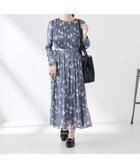 【アー ヴェー ヴェー/a.v.v】のランダムサテンプリーツワンピース ブルー|ID: prp329100004800776 ipo3291000000034978320