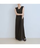 【アダム エ ロペ/ADAM ET ROPE'】の【WEB限定】バイカラーノースリーブワンピース ダークブラウン(20)|ID: prp329100004800788 ipo3291000000035162117
