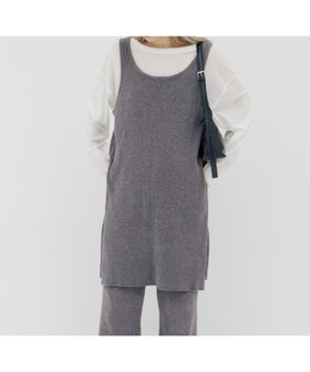 【チャオパニックティピー/CIAOPANIC TYPY】の【PON企画】スタイルアップ前後2wayモールニットキャミチュニック 人気、トレンドファッション・服の通販 founy(ファニー) ファッション Fashion レディースファッション Fashion for Women トップス・カットソー Cut & Sew Tops ニット Knit Tops & Sweaters キャミソール&ノースリーブ Camisoles & Sleeveless Tops スリット Slit, Slit Detail セットアップ Set-Up, Coordinated Outfit デニム Denim, Jeans Material トレンド Trend, Trending Now 人気 Popular, Best Seller フェミニン Feminine, Girly 楽ちん Easy Fit, Comfortable ワイド Wide, Wide Fit おすすめ Recommended / Our Picks |ID:prp329100004800799