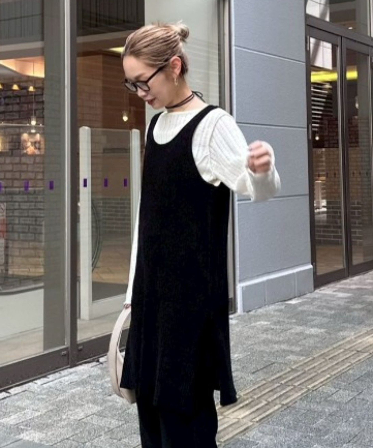 【チャオパニックティピー/CIAOPANIC TYPY】の【PON企画】スタイルアップ前後2wayモールニットキャミチュニック インテリア・キッズ・メンズ・レディースファッション・服の通販 founy(ファニー) 　ファッション　Fashion　レディースファッション　Fashion for Women　トップス・カットソー　Cut & Sew Tops　ニット　Knit Tops & Sweaters　キャミソール&ノースリーブ　Camisoles & Sleeveless Tops　スリット　Slit, Slit Detail　セットアップ　Set-Up, Coordinated Outfit　デニム　Denim, Jeans Material　トレンド　Trend, Trending Now　人気　Popular, Best Seller　フェミニン　Feminine, Girly　楽ちん　Easy Fit, Comfortable　ワイド　Wide, Wide Fit　おすすめ　Recommended / Our Picks　ブラック|ID: prp329100004800799 ipo3291000000034831218