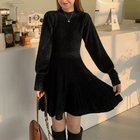 【ミニミニストア/miniministore】のニットワンピース ミンクタッチミニワンピ ブラック|ID: prp329100004800817 ipo3291000000034870537