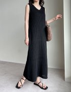 【リエディ/Re:EDIT】のメッシュニットワンピース 人気、トレンドファッション・服の通販 founy(ファニー) ファッション Fashion レディースファッション Fashion for Women ワンピース Dresses ニットワンピース Knit Dresses キャップ Cap, Baseball Cap キャミワンピース Cami Dress, Slip Dress コンパクト Compact, Small Size サンダル Sandals, Summer Shoes ダウン Down, Puffer トレンド Trend, Trending Now バランス Balance, Style Balance フラット Flat, Flat Shoes リゾート Resort, Vacation Style ループ Loop, Loop Knit おすすめ Recommended / Our Picks 夏 Summer エレガント 上品 Elegant thumbnail ブラック|ID: prp329100004800818 ipo3291000000035169140