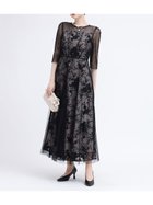 【ヴァン/Vin】のチュールレイヤードフラワー刺繍ドレス 人気、トレンドファッション・服の通販 founy(ファニー) ファッション Fashion レディースファッション Fashion for Women ワンピース Dresses フォーマル・パーティードレス・結婚式用ドレス Elegant & Casual Dresses チュール Tulip, Tulip Motif ドレス Dress, One-Piece パイピング Piping, Trim Design フラワー Flower, Floral モチーフ Motif, Design Theme レース Lace, Lace Fabric エレガント 上品 Elegant 結婚式 Wedding thumbnail ブラック|ID: prp329100004800823 ipo3291000000034831449