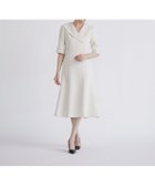 【マーリエ ル カセット/Maglie le cassetto】の《M Maglie le cassetto》ショールカラーワンピース 人気、トレンドファッション・服の通販 founy(ファニー) ファッション Fashion レディースファッション Fashion for Women ワンピース Dresses ショール Shawl, Wrap トリプル Triple, Three Layers パール Pearl, Pearl Accent フレア Flare, Flared エレガント 上品 Elegant thumbnail アイボリー|ID: prp329100004800833 ipo3291000000034999928