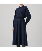 【アナイ/ANAYI】のドルマントップフレア ワンピース 人気、トレンドファッション・服の通販 founy(ファニー) ファッション Fashion レディースファッション Fashion for Women ワンピース Dresses アクセサリー Fashion Accessories スマート Smart, Elegant ドッキング Docking, Mixed Material ドレープ Drape, Draping Fabric 定番 Standard, Basic Item フレア Flare, Flared A/W・秋冬 Autumn/Winter 再入荷 Restock / Back in Stock thumbnail navy|ID: prp329100004800837 ipo3291000000035028056