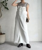 【ドゥドゥ/DouDou】の【完売カラー再追加!/体型カバー】裾フリンジデニムジャンスカ 人気、トレンドファッション・服の通販 founy(ファニー) ファッション Fashion レディースファッション Fashion for Women スマート Smart, Elegant スリット Slit, Slit Detail テレコ Ribbed, Rib Stitch ビンテージ Vintage, Retro Style S/S・春夏 SS, Spring/Summer, Warm Season 再入荷 Restock / Back in Stock 夏 Summer 2025年 2025 2025春夏・S/S Spring/Summer 2025 SS25 thumbnail オフホワイト|ID: prp329100004800839 ipo3291000000034831609