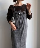 【ドゥドゥ/DouDou】の【完売カラー再追加!/体型カバー】裾フリンジデニムジャンスカ 人気、トレンドファッション・服の通販 founy(ファニー) ファッション Fashion レディースファッション Fashion for Women スマート Smart, Elegant スリット Slit, Slit Detail テレコ Ribbed, Rib Stitch ビンテージ Vintage, Retro Style S/S・春夏 SS, Spring/Summer, Warm Season 再入荷 Restock / Back in Stock 夏 Summer 2025年 2025 2025春夏・S/S Spring/Summer 2025 SS25 thumbnail グレー|ID: prp329100004800839 ipo3291000000034831611